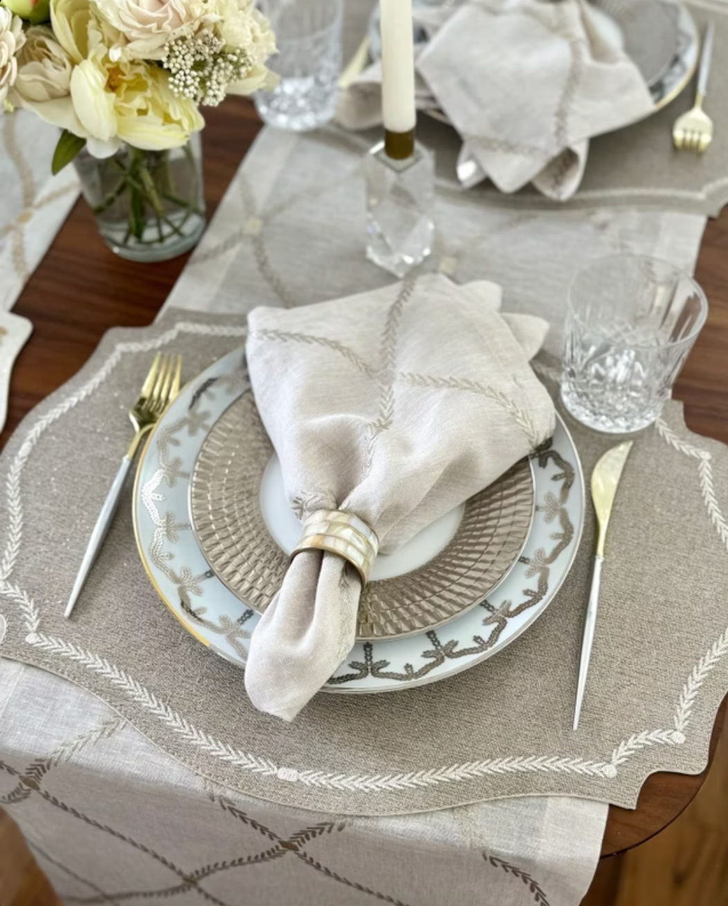 Luxury Placemats | Designer Table Placemats & Linens