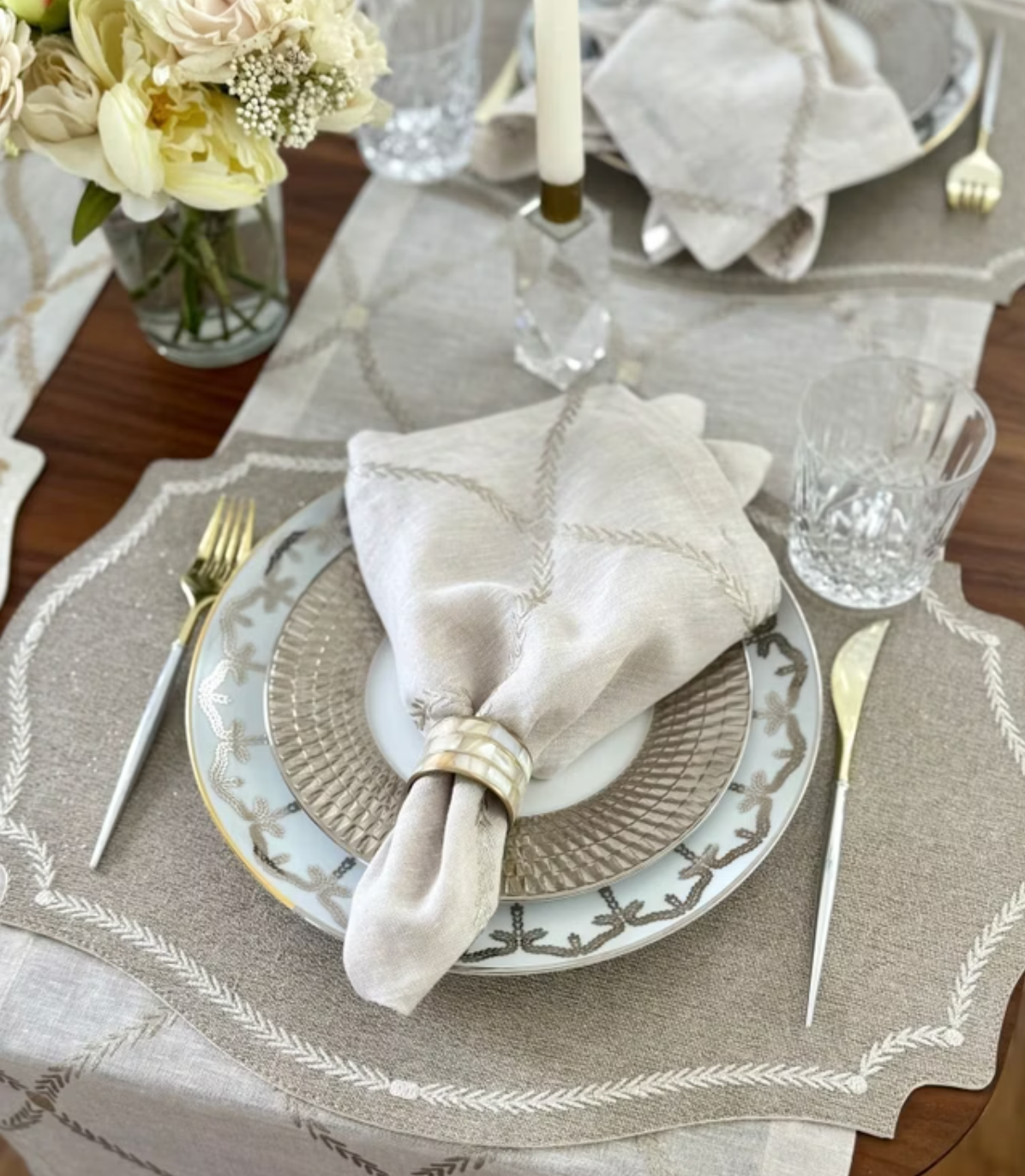 Luxury Napkins | Designer Linen & Cotton Table Napkins