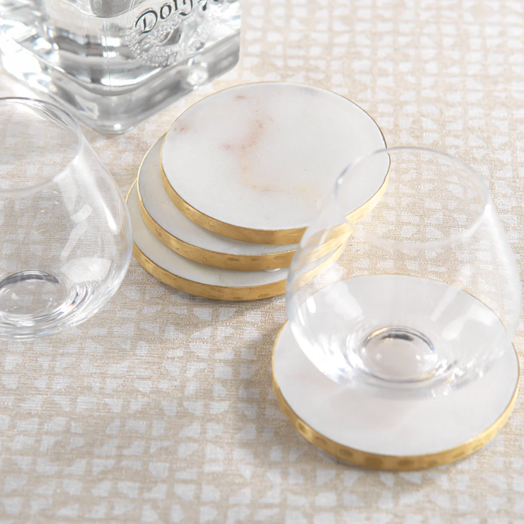 Luxury Coasters | Designer Drink Coasters & Table Accents