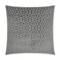 Bergman Silver Nickel Decorative Throw Pillow