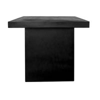 Aurelius Black Concrete Dining Table