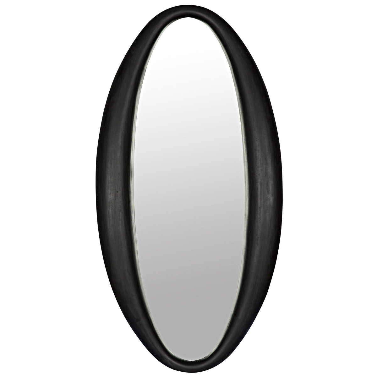 Woolsey Mirror Charcoal Black