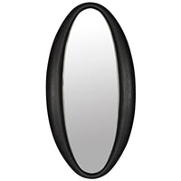 Woolsey Mirror Charcoal Black