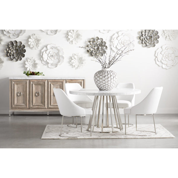 Allen Natural Gray Media Sideboard