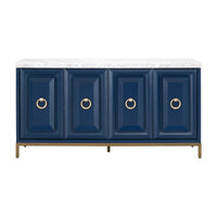 Allen Navy Blue Media Sideboard