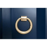 Allen Navy Blue Media Sideboard