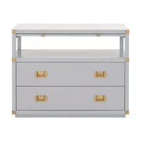 Benji Dove Gray Nightstand