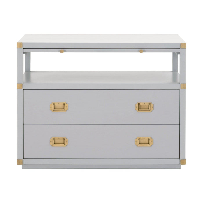 Benji Dove Gray Nightstand