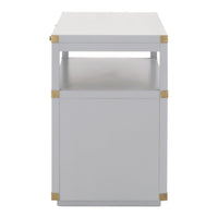 Benji Dove Gray Nightstand