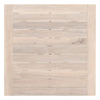 Carrie Gray Teak Square Counter Table