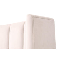 Conrad Cream Velvet Upholstered Bed
