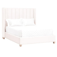 Conrad Cream Velvet Upholstered Bed