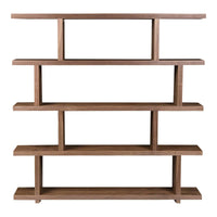 Large Walnut Bookshelf
