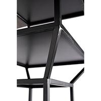 Downtown A Bookcase Black Metal