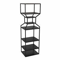 Downtown A Bookcase Black Metal
