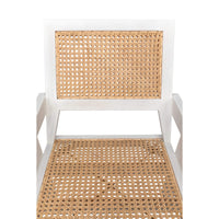 Jude Chair with Caning White Wash
