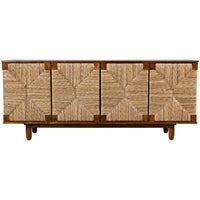 Brook 4 Door Sideboard Teak