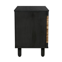 Brook 2 Door Black & Sea Grass Sideboard
