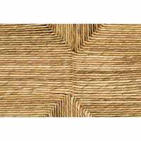 Brook Teak & Sea Grass 2 Door Sideboard