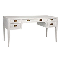 Africa Desk White Wash