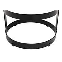 Dior Counter Stool Black Steel