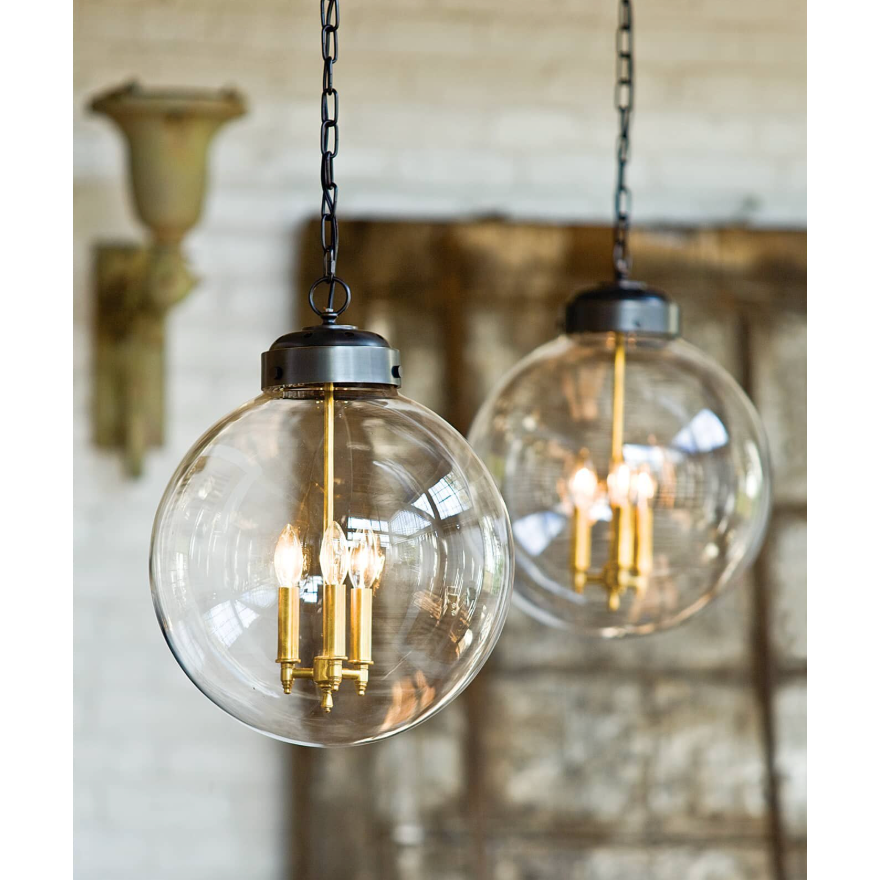 Globe Oil Rubbed Bronze Pendant