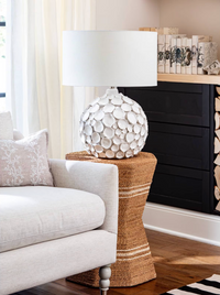 Lucia Ceramic Table Lamp White