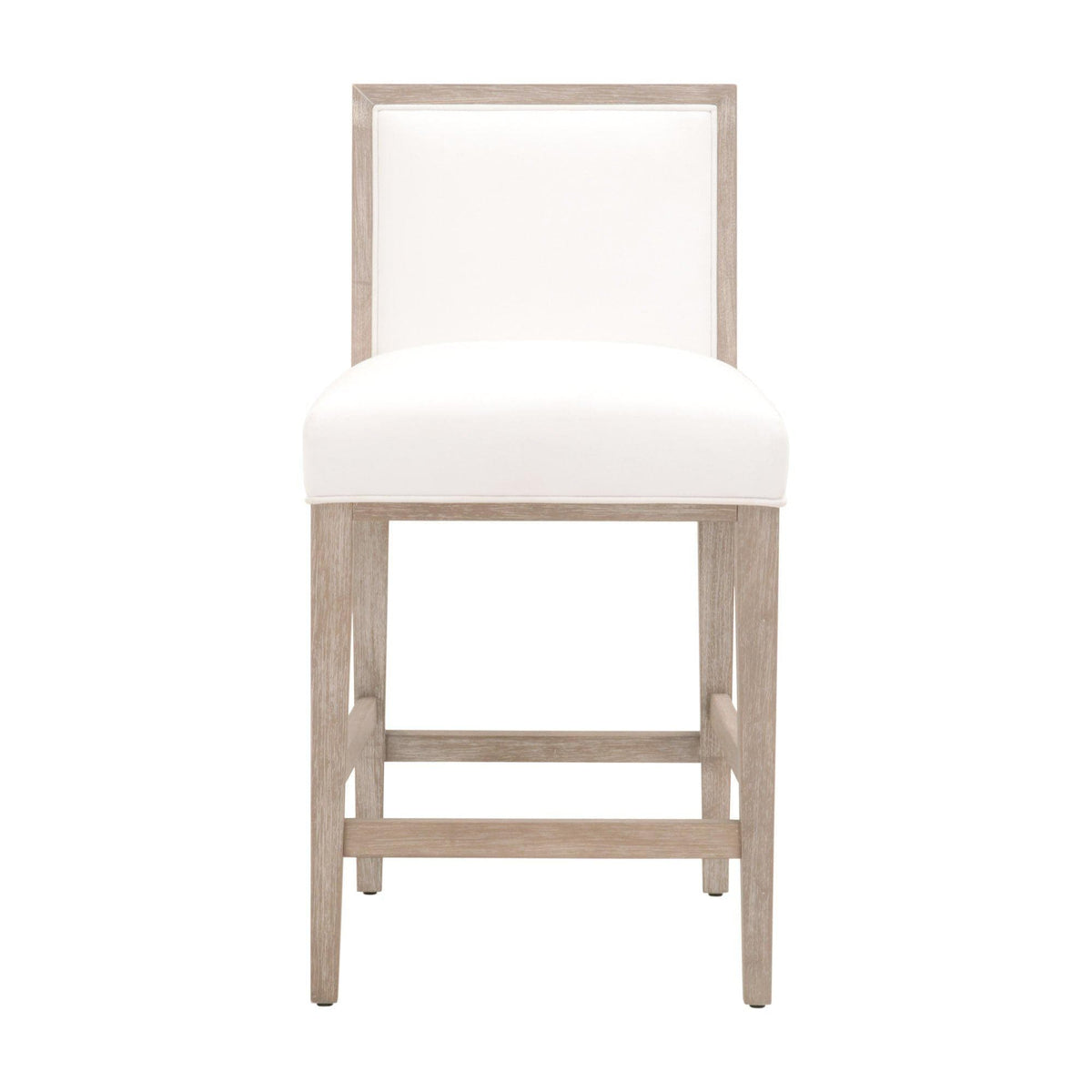 Mason Ivory LiveSmart Fabric Counter Stool, Set of 2