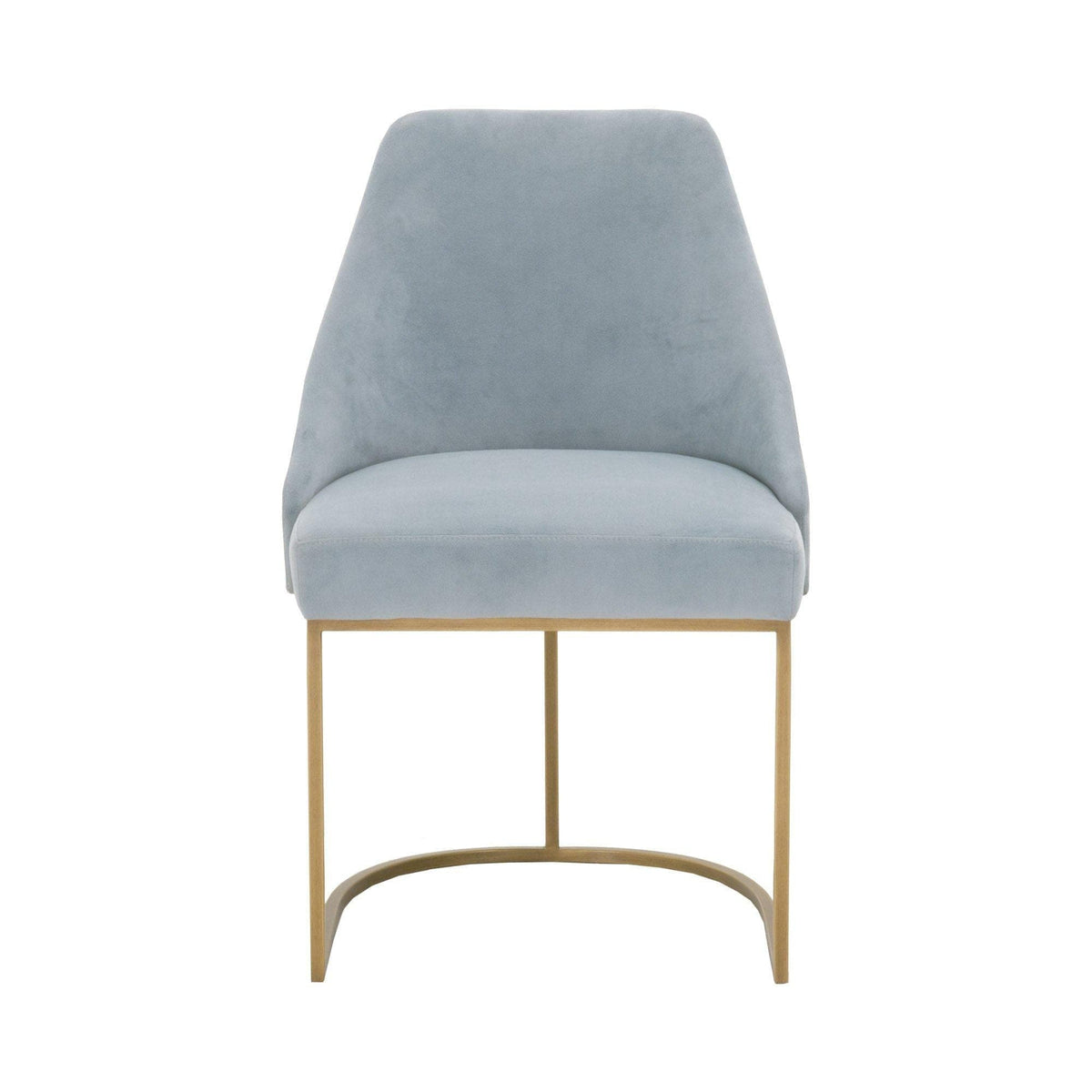 Patricia Coastal Velvet Dining Chair, Set of 2