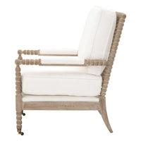 Russell Ivory Club Chair