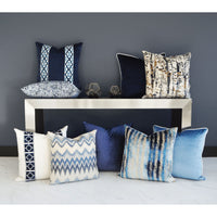 Darling Indigo Throw Pillow