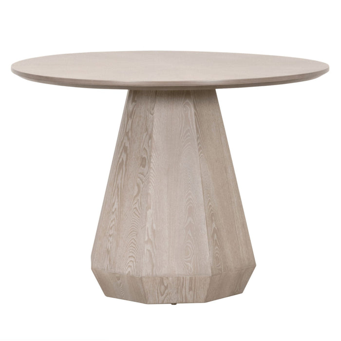Connor 42" Grey Ash Round Dining Table