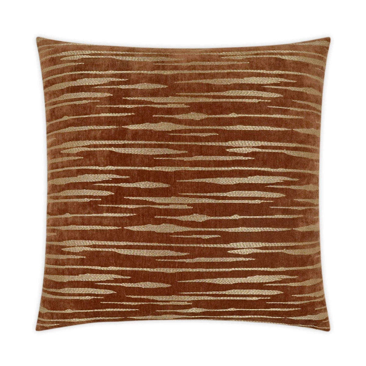 Davos Rust Throw Pillow