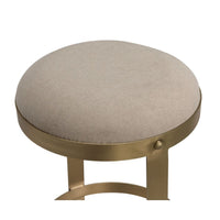 Dior Bar Stool Metal with Brass Finish