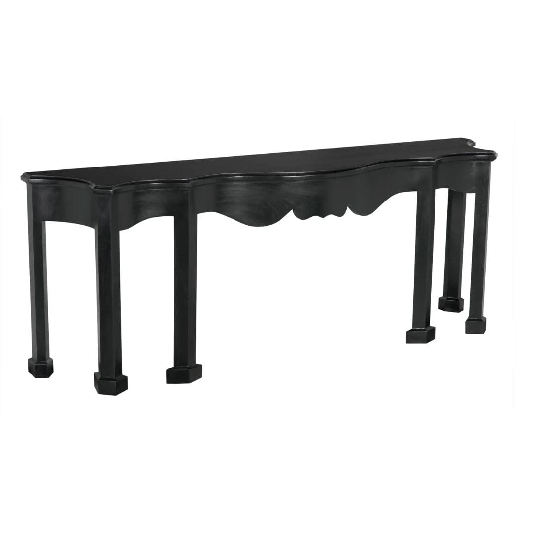 Estate Console Hand Rubbed Black