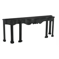 Estate Console Hand Rubbed Black