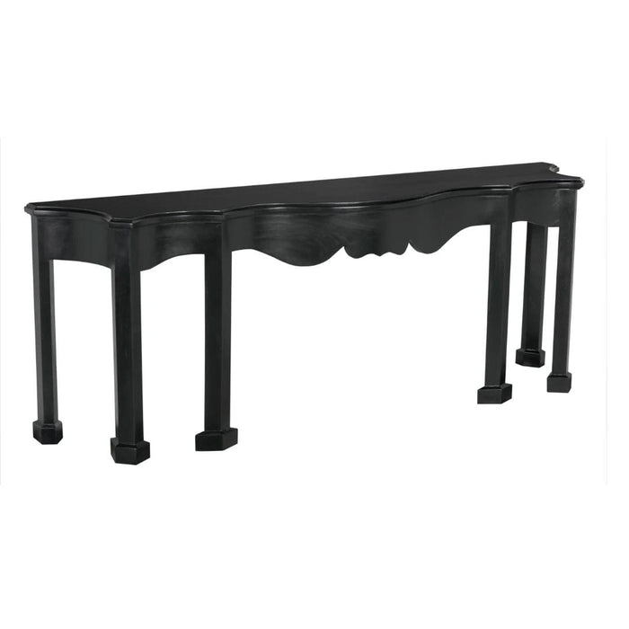Estate Console Hand Rubbed Black