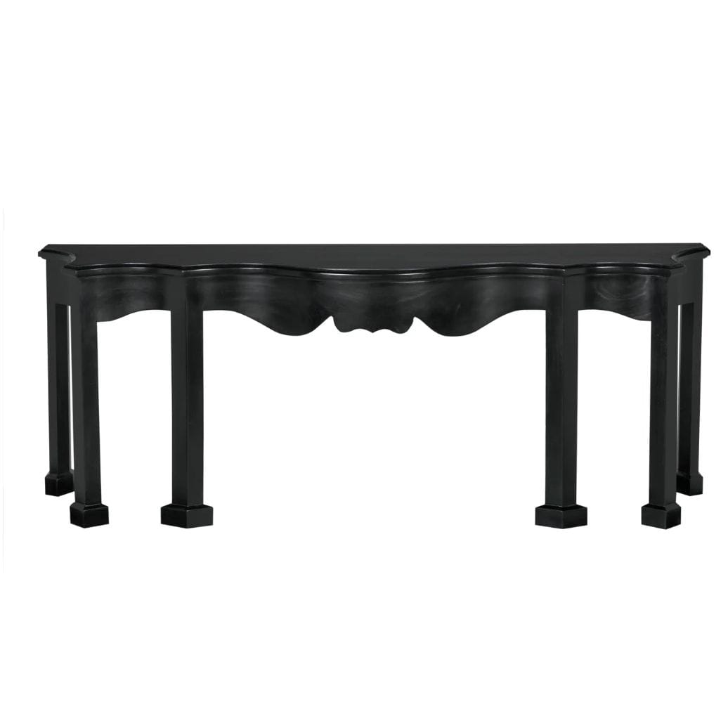 Estate Console Hand Rubbed Black