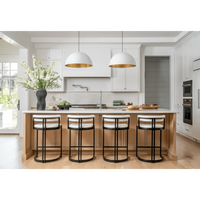 Sigmund Pendant Large White and Gold