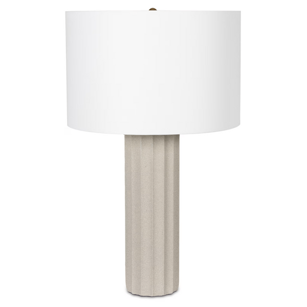 Tambour Concrete Table Lamp