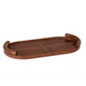 Forte Oval Leather Tray