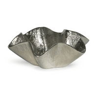 Pedicoat Metal Bowl - Small and Large in Nickel and Brass Finishes