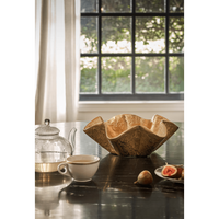 Pedicoat Metal Bowl - Small and Large in Nickel and Brass Finishes