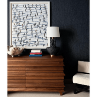 Bernard 6 Drawer, Dark Walnut