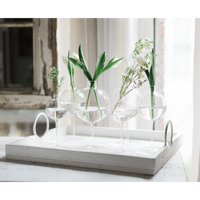 Clear Small Wine Glass Vase