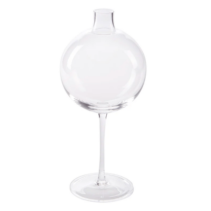 Clear Small Wine Glass Vase