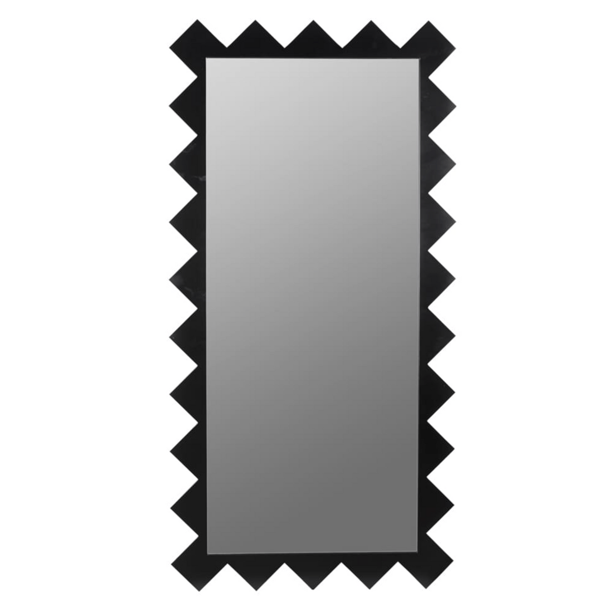 Didier Black Steel Floor Mirror