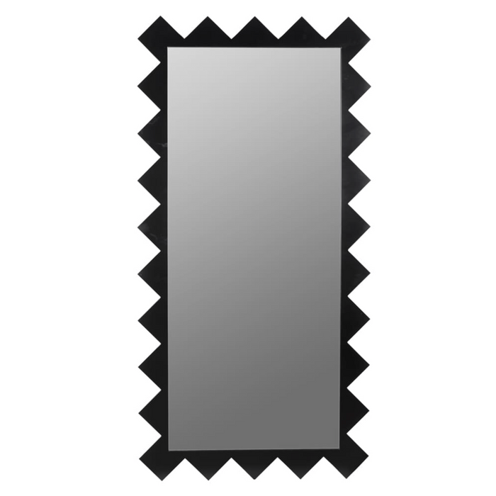 Didier Black Steel Floor Mirror