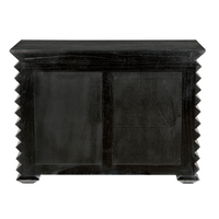 Tiago Zig-Zag Black Ceruse Chest
