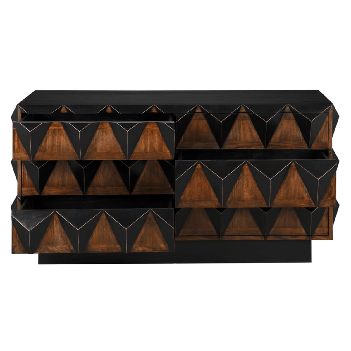 Nigel 6-Drawer Two Tone Chest